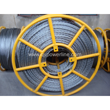 Anti twisting steel wire rope